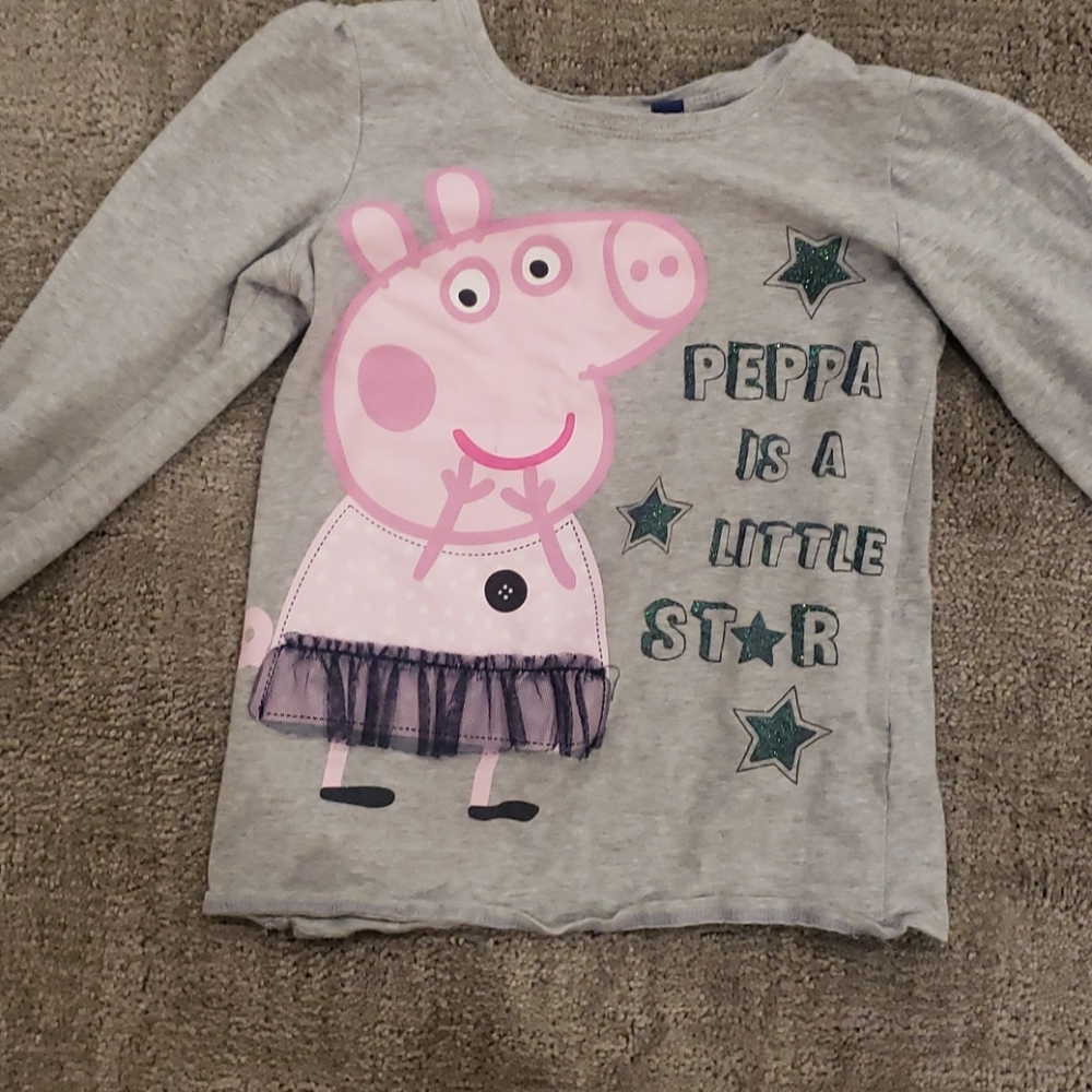 Peppa pig long sleeve tee